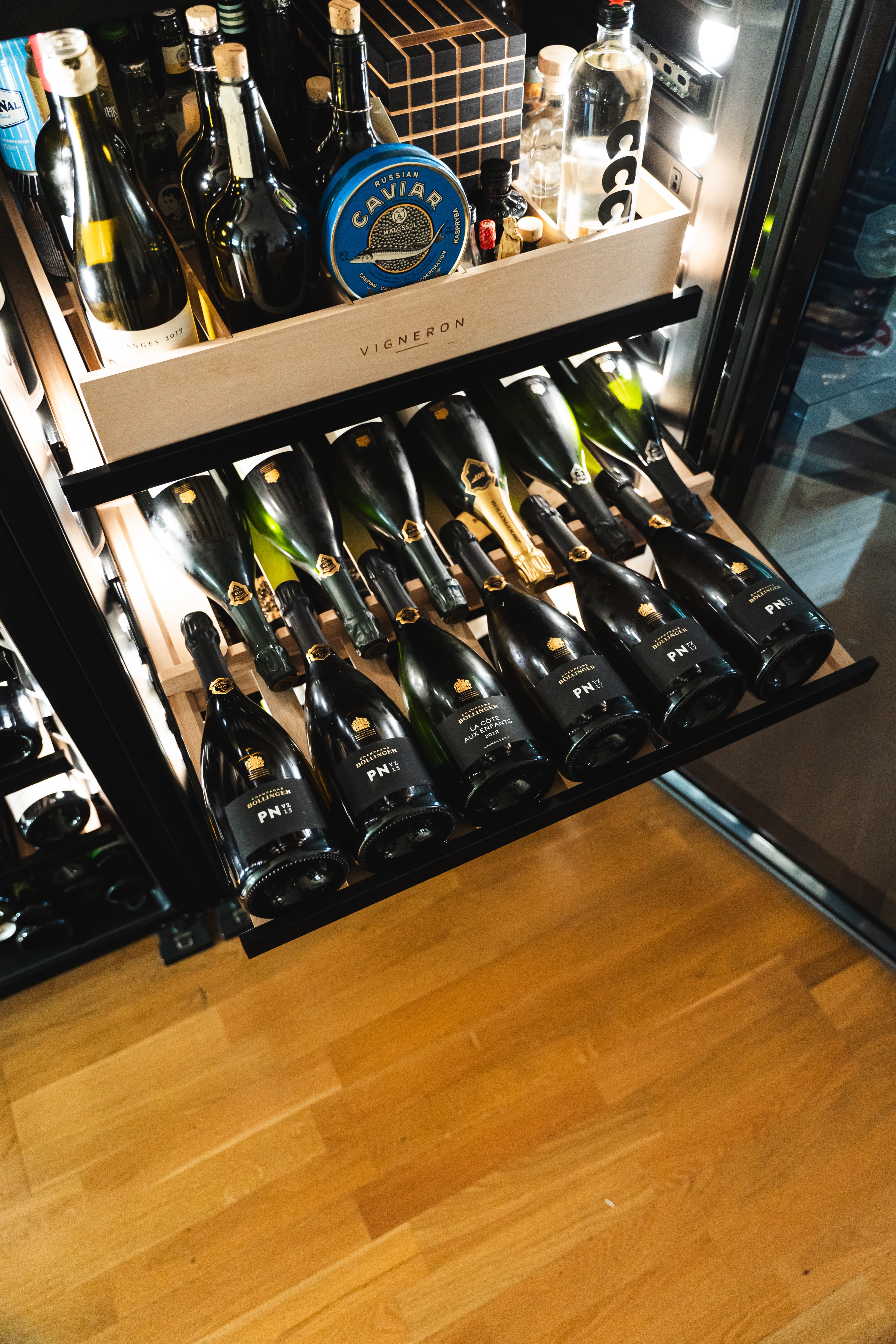 champagnehylla vigneron richard juhlin